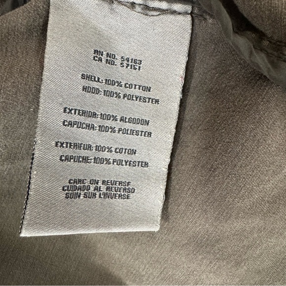 Levi's Khaki Utility Jacket with Star Patches Size M 100% cotton - Picture 8 of 10